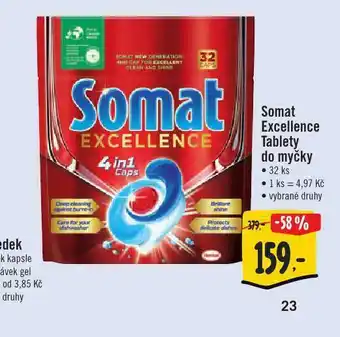 Jip Somat excellence tablety do myčky nabídka