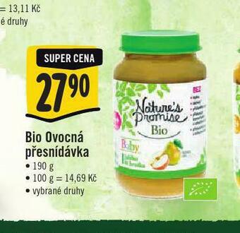 Bio ovocná přesnídávka