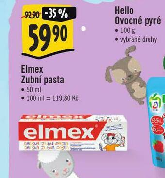 Jip Elmex zubní pasta nabídka