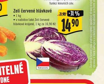Jip Zelí červené hlávkové nabídka