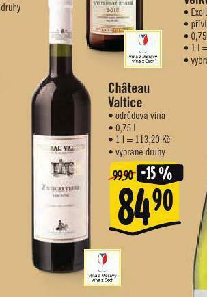 Albert Chateau valtice nabídka