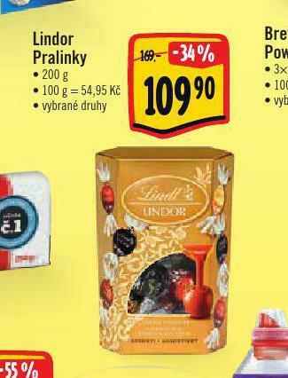 Albert Lindor pralinky nabídka