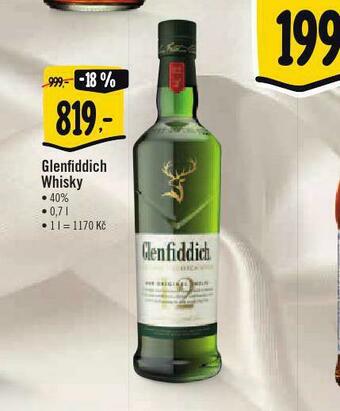 Albert Glenfiddich whisky nabídka
