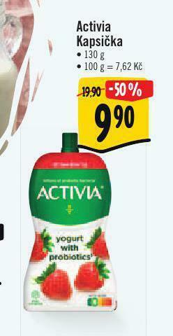 Albert Activia kapsička nabídka