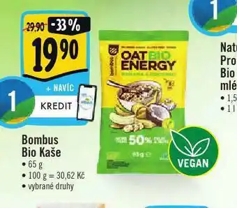 Albert Bombus bio kaše nabídka