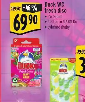 Albert Duck wc fresh disc nabídka