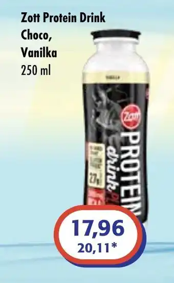 ČEPOS Zott Protein Drink Choco, Vanilka 250 ml nabídka