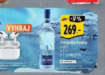Albert Finlandia vodka nabídka