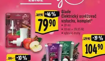 Albert Glade elektrický osvqěžovač vzduchu nabídka