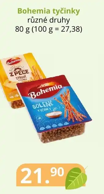 Potraviny CZ Bohemia tyčinky nabídka