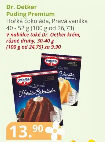 Potraviny CZ Dr. Oetker Puding Premium nabídka