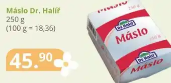 Potraviny CZ Máslo Dr. Halíř nabídka