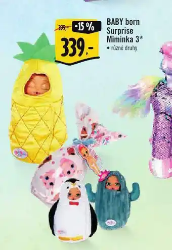 Baby born surprise miminka 3
