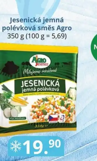 Potraviny CZ Jesenická jemná polévková směs Agro nabídka