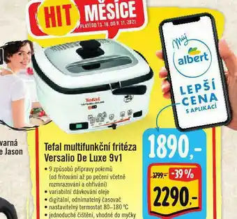 Albert Tefal mutifunkční fritéza nabídka