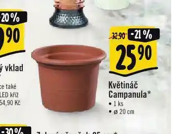 Albert Květináč campanula nabídka