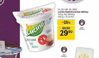 Tesco Lučina nadýchaná bez laktózy nabídka