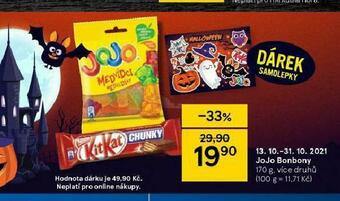 Tesco Jojo bonbony nabídka