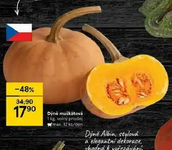 Tesco Dýně muškátová nabídka