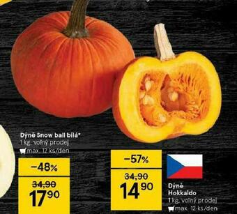 Tesco Dýně hokkaido nabídka