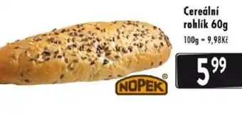 Qanto Cereální rohlík 60g nabídka