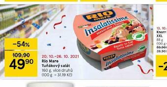 Tesco Rio mare tuňákový salát nabídka
