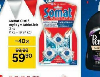 Tesco Somat čistič myčky v tabletách nabídka