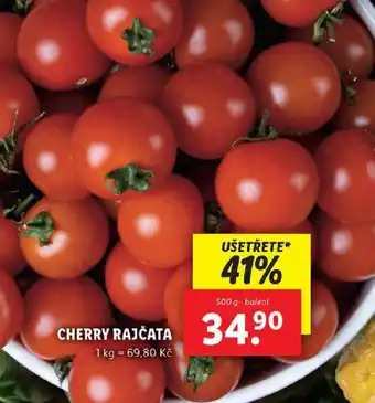 Lidl CHERRY RAJČATA nabídka