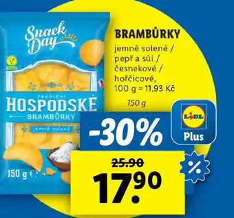 Lidl BRAMBŮRKY nabídka