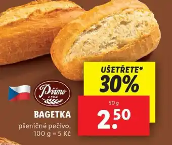 Lidl BAGETKA nabídka