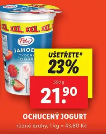 Lidl OCHUCENÝ JOGURT nabídka