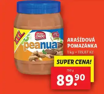 Lidl ARAŠÍDOVÁ POMAZÁNKA nabídka