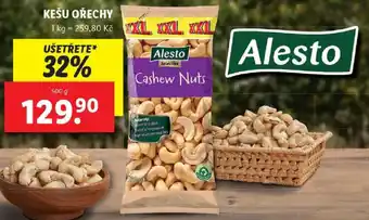 Lidl KEŠU OŘECHY nabídka
