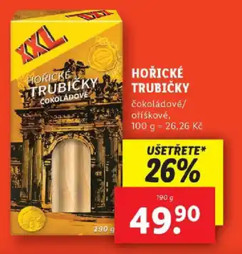Lidl HOŘICKÉ TRUBIČKY nabídka