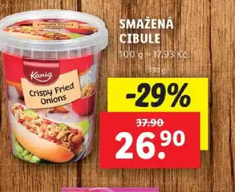Lidl SMAŽENÁ CIBULE nabídka