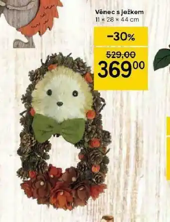 Tesco Věnec s ježkem nabídka