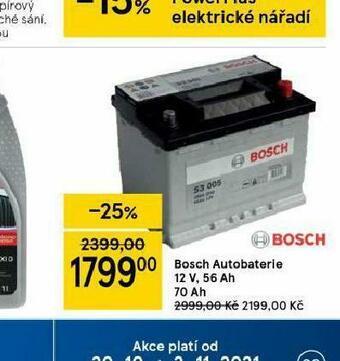 Tesco Bosch autobaterie 56 ah nabídka