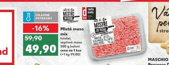 Kaufland Mleté maso mix nabídka