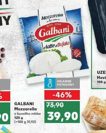 Kaufland Mozzarella nabídka