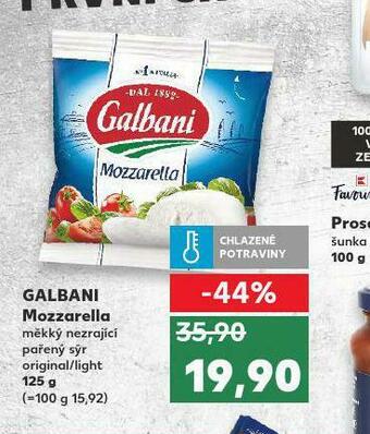 Kaufland Mozzarella nabídka