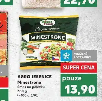 Kaufland Agro jesenice minestrone nabídka