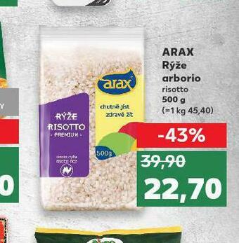 Kaufland Arax rýže arborio nabídka