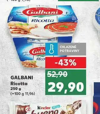 Kaufland Galbani ricotta nabídka
