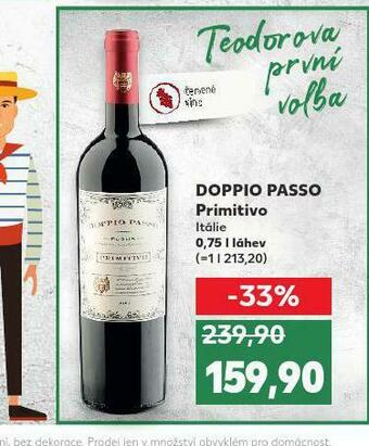 Kaufland Doppio passo nabídka