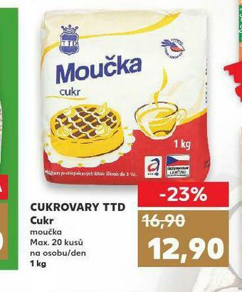 Kaufland Cukr moučka nabídka