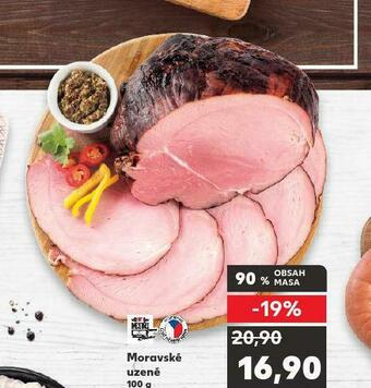 Kaufland Moravské uzené nabídka
