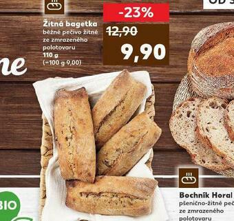 Kaufland Žitná bagetka nabídka