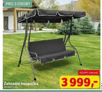 Zahradní houpačka