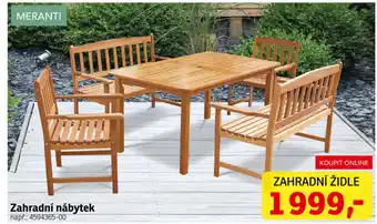 Zahradní nábytek