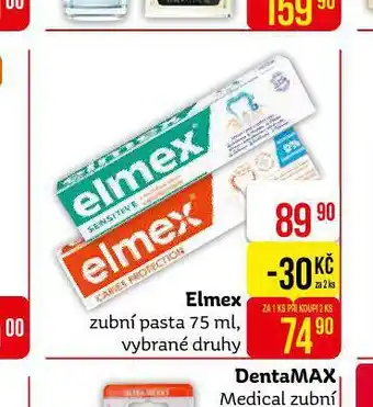 Teta Elmex zubní pasta nabídka